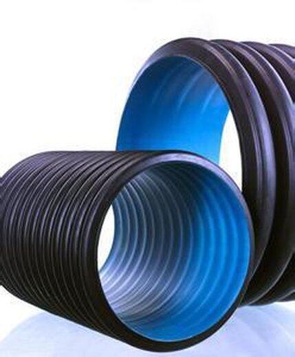 石家莊銷售HDPE雙壁波紋管市政工程HDPE鋼帶管